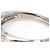 Autre Marque Anillo de alianza en oro blanco de 18K y diamantes Dorado - vista 5