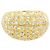 Autre Marque 18K Gelbgold-Ring mit 5.02ct Diamant Golden