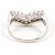Autre Marque Platin 900 Ring mit Diamant - Ansicht 4