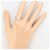 Autre Marque PT900 Platin Diamant Ring - Ansicht 7