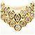 Autre Marque Anello a fascia in oro giallo 18K con diamante marrone D'oro - vista 2