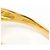 Autre Marque Anello a fascia in oro giallo 18K con diamante marrone D'oro - vista 5