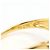 Autre Marque Anello a fascia in oro giallo 18K con diamante marrone D'oro - vista 6