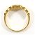 Autre Marque 18K Gelbgold-Ring mit Diamant Golden - Ansicht 3