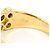 Autre Marque 18K Gelbgold-Ring mit Diamant Golden - Ansicht 5