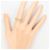 Autre Marque 18K Gelbgold-Ring mit Diamant Golden - Ansicht 7