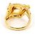 Autre Marque 18K Gelbgold-Ring mit Diamant Golden - Ansicht 4