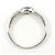 Autre Marque PT900 Platinring mit Diamant - Ansicht 3