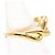 Autre Marque 18K Gelbgold-Ring mit Diamant Golden - Ansicht 3