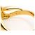 Autre Marque 18K Gelbgold-Ring mit Diamant Golden - Ansicht 5