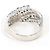 Autre Marque PT900 Platinring mit blauem Diamanten - Ansicht 4