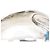 Autre Marque PT900 Platinring mit blauem Diamanten - Ansicht 6