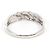 Autre Marque Platinring mit Diamant - Ansicht 4