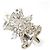 Autre Marque Platinring mit Diamant