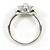 Autre Marque Platinring mit Diamant - Ansicht 3