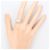 Autre Marque Platinring mit Diamant - Ansicht 7