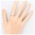 Autre Marque Platinring mit Diamant - Ansicht 7