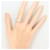 Autre Marque Platinring mit Diamant - Ansicht 7