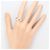 Autre Marque 18K Weißgold-Ring mit Diamant Golden - Ansicht 6