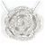 Autre Marque Collana in oro bianco 18K e diamanti D'oro