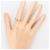 Autre Marque 18K Gelbgold-Ring mit Quarz Golden - Ansicht 5