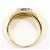 Autre Marque 18K Goldring mit Diamant Golden - Ansicht 2