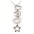 Autre Marque 14K und 18K Weißgold Halskette mit Diamant Golden