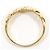 Autre Marque 18K Gelbgold-Ring mit Diamant Golden - Ansicht 2