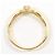Autre Marque 18K Gelbgold-Ring mit Diamant Golden - Ansicht 2