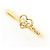 Autre Marque 18K Gelbgold-Ring mit Diamant Golden
