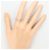Autre Marque Platinring mit Diamant - Ansicht 5