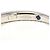 Autre Marque Platinum Band Ring with Diamond and Sapphire - view 4