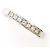 Autre Marque Platin 900 Ring mit Diamant