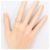 Autre Marque Ring aus Platin und Gelbgold mit Diamant Golden - Ansicht 6