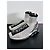 Dolce & Gabbana Strass-Sneaker Silber Schwarz - Ansicht 2