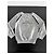 Karl Lagerfeld Paris Sweatshirt grau aus Baumwolle - Ansicht 2