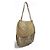 Chanel Paris-Dallas 14A Borsa Hobo in Nubuck Taupe Iridescente Marrone Beige Gold hardware - vista 5
