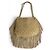 Chanel Paris-Dallas 14A Borsa Hobo in Nubuck Taupe Iridescente Marrone Beige Gold hardware - vista 6