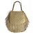 Chanel Paris-Dallas 14A Borsa Hobo in Nubuck Taupe Iridescente Marrone Beige Gold hardware - vista 7
