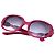 Gafas de sol Cartier Trinity Audrey 440 Red Acetate Roja - vista 3