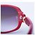 Gafas de sol Cartier Trinity Audrey 440 Red Acetate Roja - vista 4