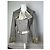 Stella Mc Cartney Vintage Stella McCartney Woll-Satin Blazer Grau Silber M - Ansicht 13