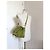 Proenza Schouler PS1 Medium Borsa in Scamosciato Verde - vista 16