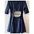 Abito Manoush blu navy con cut-out Blu scuro - vista 3