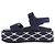 Sandali Louis Vuitton Sunset Line Blu Blu navy - vista 2