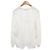 Autre Marque Camiseta de algodón GOD SELECTION XXX Blanco - vista 2
