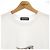 Autre Marque Camiseta de algodón GOD SELECTION XXX Blanco - vista 5
