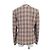 Chanel Jacke ohne Kragen Schwarz Pink Beige - Ansicht 2