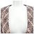Chanel Jacke ohne Kragen Schwarz Pink Beige - Ansicht 5