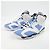 Autre Marque Sneakers Nike Jordan Bianco Blu - vista 3
